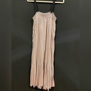 Loft Maxi Dress w/pockets - Chevron Print - NWT - Medium
